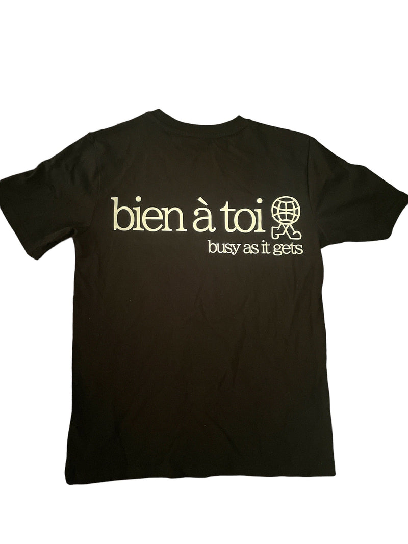 Busy x Anna Majidson Bien à Toi Black T-Shirt
