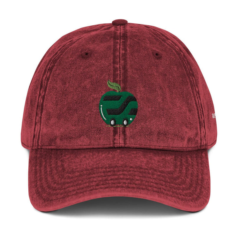 Denim Green Apple-decker Bus Cap